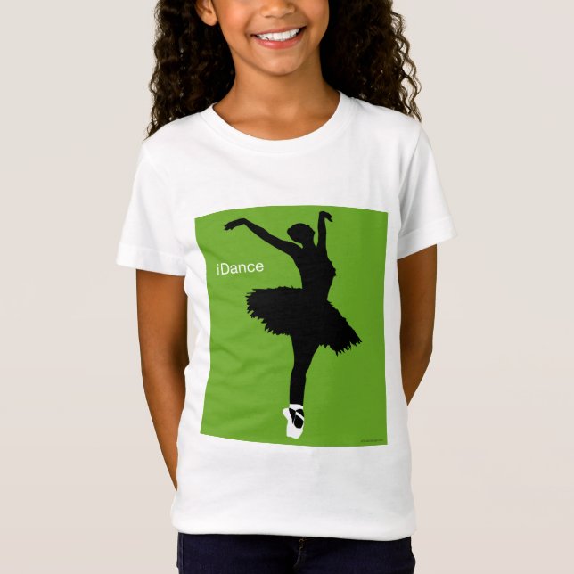 Camiseta iDance (verde) (Anverso)