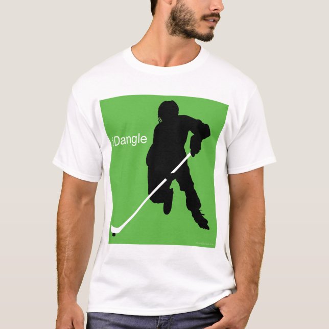 Camiseta iDangle (verde) (Anverso)