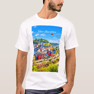 Camiseta Idar-Oberstein, Alemania - Pueblo Colorido