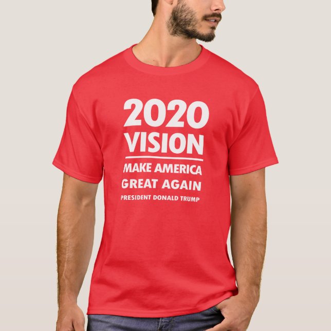 Camiseta Idea 2020 del regalo de la reunión de la elección (Anverso)