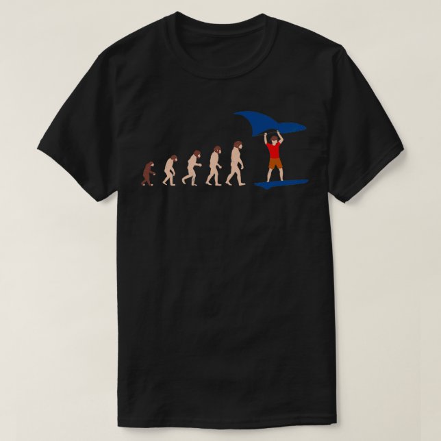 Camiseta Idea 3 de regalo para surfistas de surf de ala de  (Diseño del anverso)