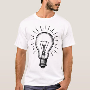 Camiseta Idea brillante brillante de inspiración vintage Li