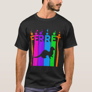 Camiseta Idea de animales de burbuja de ferret