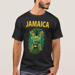 Camiseta Idea De Bandera Jamaiquina Para Hombres Con Dre De