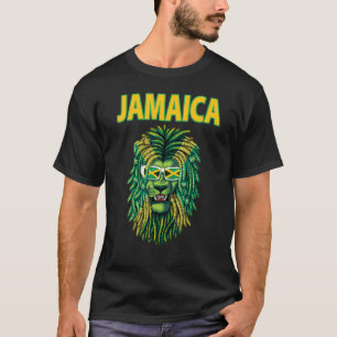 Camiseta Idea De Bandera Jamaiquina Para Hombres Con Dre De