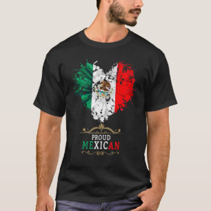 Camiseta Idea de Bandera Mexicana De Mexico Para Mujeres & 