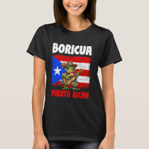 Camiseta Idea de Bandera Puertorriqueña Para Niños Y Boricu