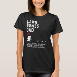 Camiseta Idea De Bola De Césped Para La Jubilación De Hombr