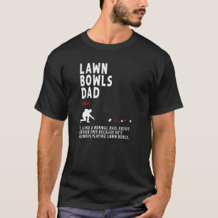 Camiseta Idea De Bolos De Césped Para Hombres Jubilación 1