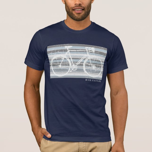 Camiseta idea de ciclismo elegante para los amantes de la b (Anverso)