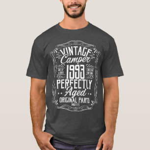Camiseta Idea de cumpleaños 1993 Campista Scout Camping 199