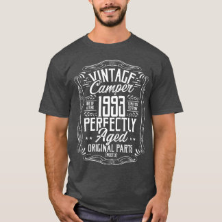 Camiseta Idea de cumpleaños 1993 Campista Scout Camping 199