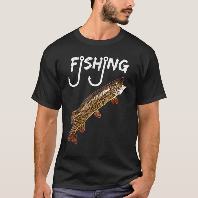 Camiseta Idea de cumpleaños de afición a la pesca para pesc (Anverso)