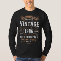 Idea de cumpleaños Vintage 1986 El hombre La leyen