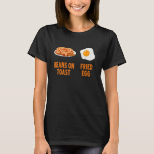 Camiseta Idea de disfraz de huevo frito para mujeres y frij