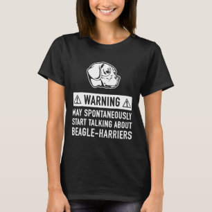 Camiseta Idea de dueña de perro Beagle Harrier