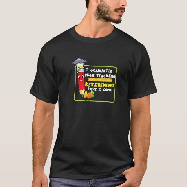 Camiseta Idea de fiesta de jubilación para maestro de prima (Anverso)