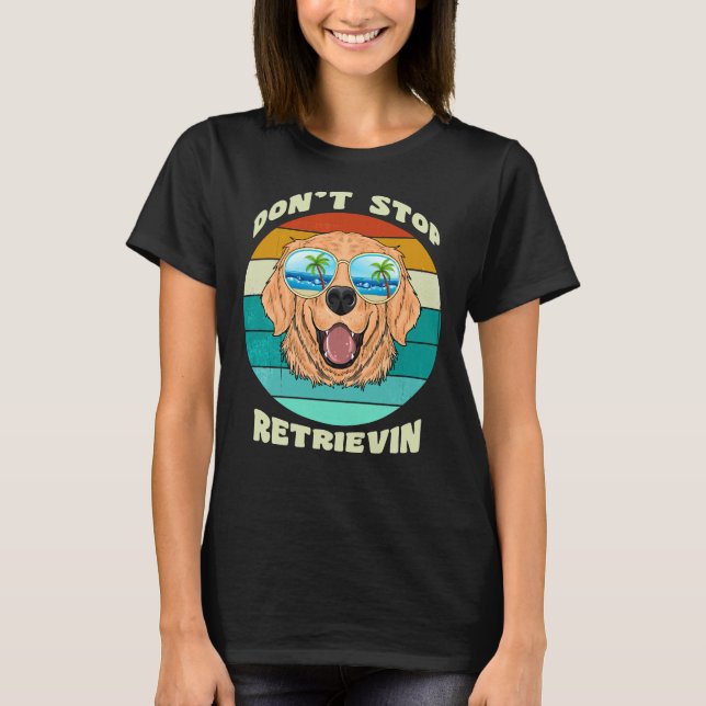 Camiseta Idea de Golden Retriever (Anverso)