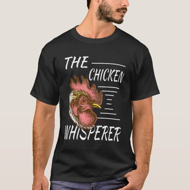 Camiseta Idea de granjero para criadores de pollos en el pa (Anverso)
