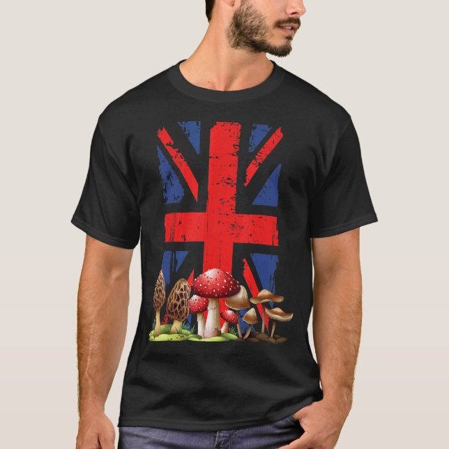 Camiseta Idea de hongo para hombres e idea de micología con (Anverso)