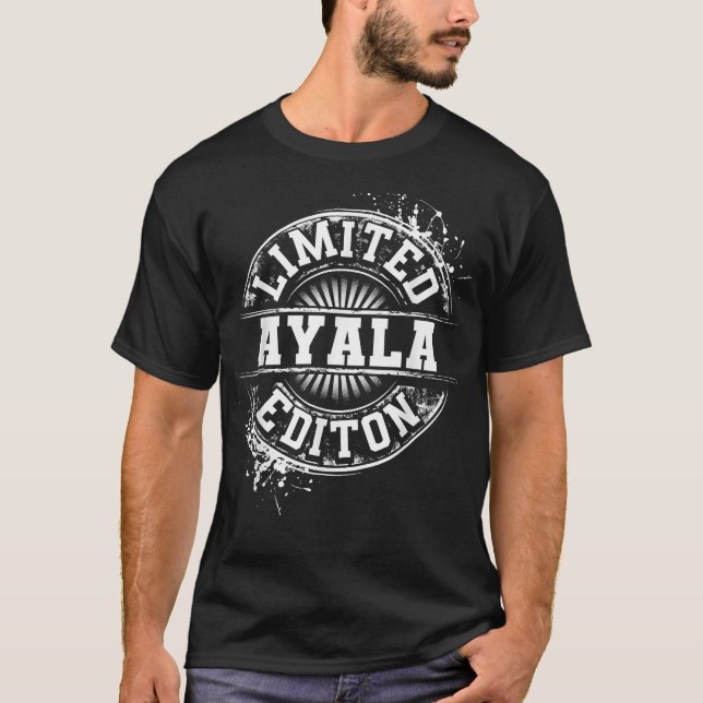Camiseta idea de la reunión de cumpleaños de la familia aya (Anverso)