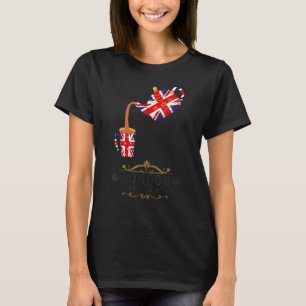 Camiseta Idea de Londres para niños con bandera Union Jack 