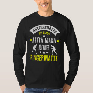 Camiseta Idea de Mat Ring Motif Ring Ringer Ring para hombr