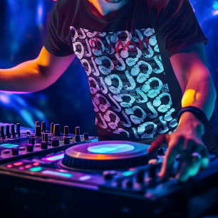 Camiseta Idea de moda personalizada para el dj