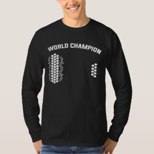 Camiseta Idea de Música Campeona Mundial de Acordeón Aéreo