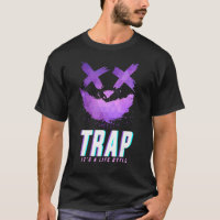 Idea de música de trampa para mujeres y ropa de fi