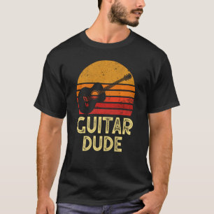 Camiseta Idea de músico guitarrista acústico hombre