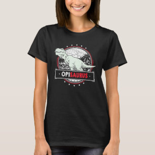 Camiseta Idea de Opi para hombres nietos Trex Opisaur