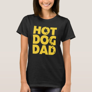Camiseta Idea De Papá Perro Caliente Para El Marido Y El Pr