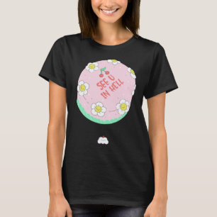 Camiseta Idea de pastel de despedida por ruptura con colega