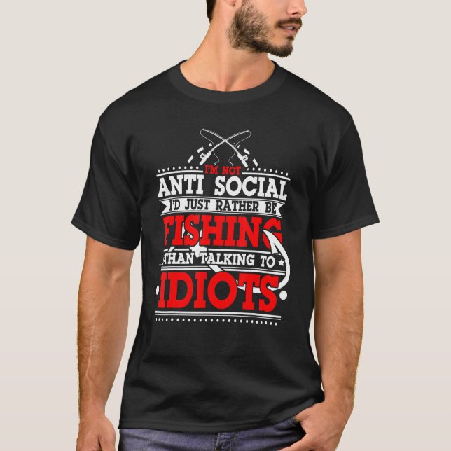 Camiseta Idea De Pesca Para La Gente Que Ama El Pescado (Anverso)