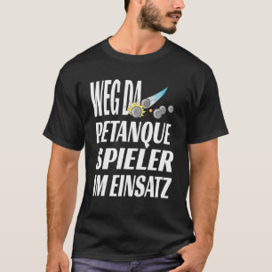 Camiseta Idea de Petanque Player para un