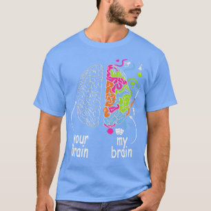 Camiseta Idea de regalo cerebral de neurodiversidad para el