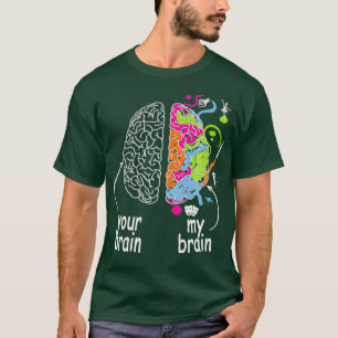 Camiseta Idea de regalo cerebral de neurodiversidad para el