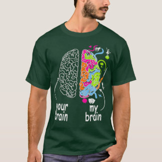 Camiseta Idea de regalo cerebral de neurodiversidad para el