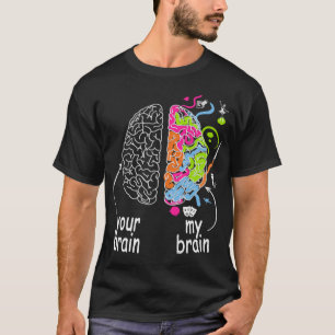 Camiseta Idea de regalo cerebral de neurodiversidad para el