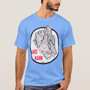 Camiseta Idea de regalo de arquitecto Louis Kahn _by JEEVDE