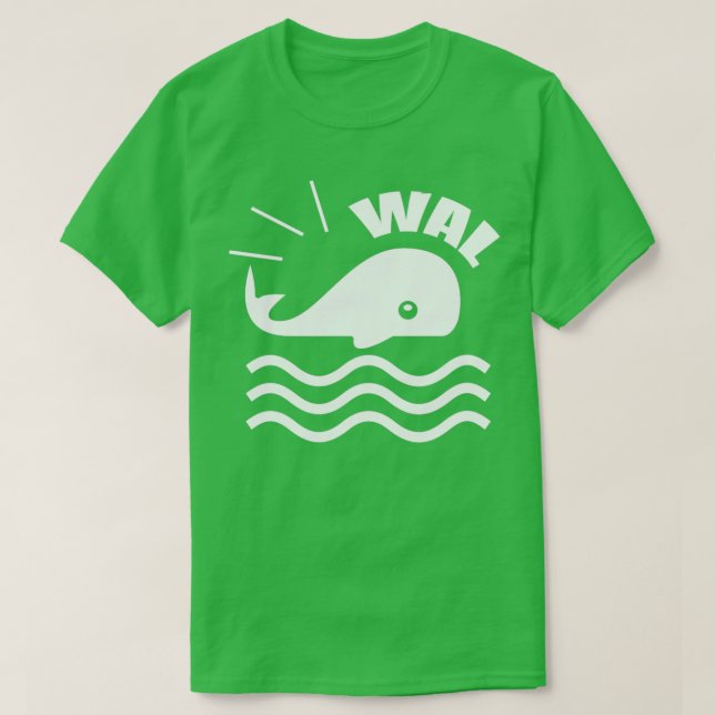 Camiseta Idea de regalo de ballena (Diseño del anverso)