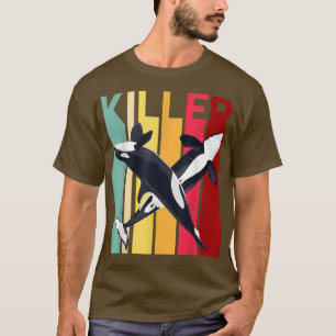 Camiseta Idea de regalo de ballena asesina Animales de mar