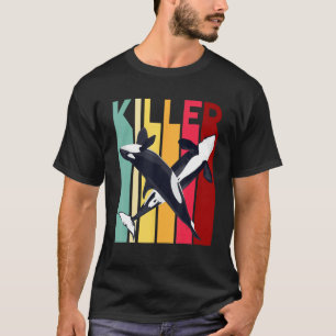Camiseta Idea de regalo de ballena asesina Animales de mar 