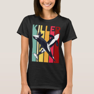 Camiseta Idea de regalo de ballena asesina Animales de mar