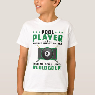 Camiseta Idea de regalo de billar billar Billiard 8 bolas B