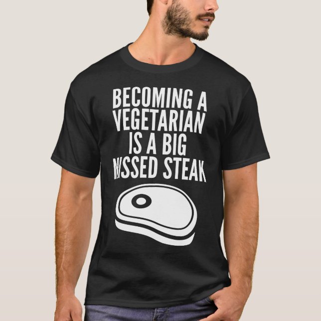 Camiseta Idea de regalo de bollo vegetariano y divertida an (Anverso)