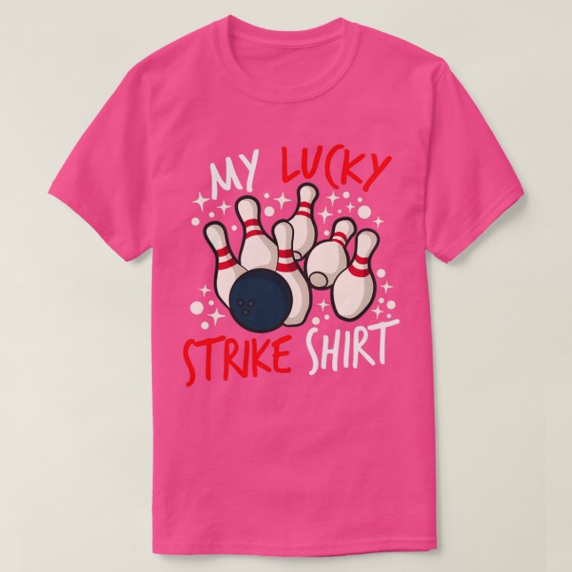 Camiseta Idea de regalo de Bowling Team Bowler Strike 20 (Diseño del anverso)