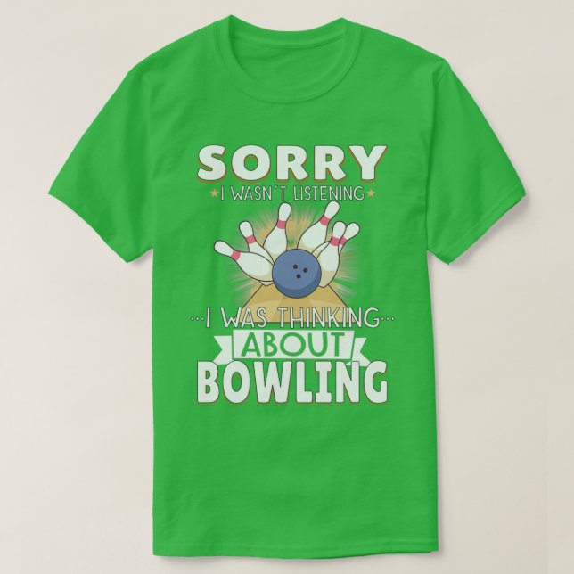 Camiseta Idea de regalo de Bowling Team Bowler Strike 26 (Diseño del anverso)