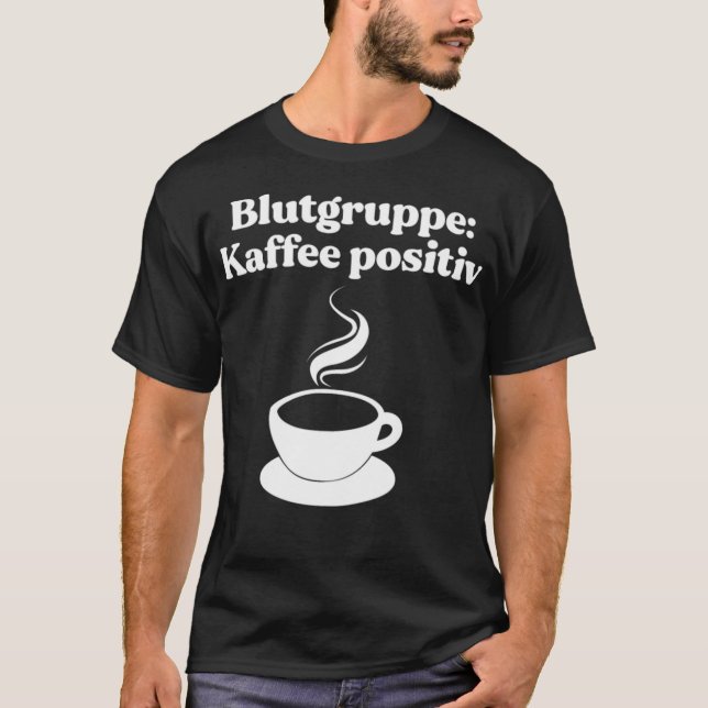 Camiseta Idea de regalo de café (Anverso)